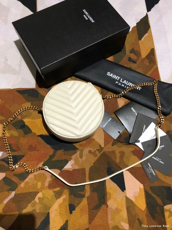 Tony Luxuries ROUND BAG YSL VINYLE CAMERA 0712